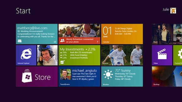 Windows 8 Startup Screen